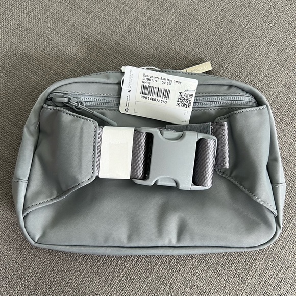 Lululemon Everywhere Belt Bag - RHIG Rhino Grey One Size Large - Picture 3 of 7
